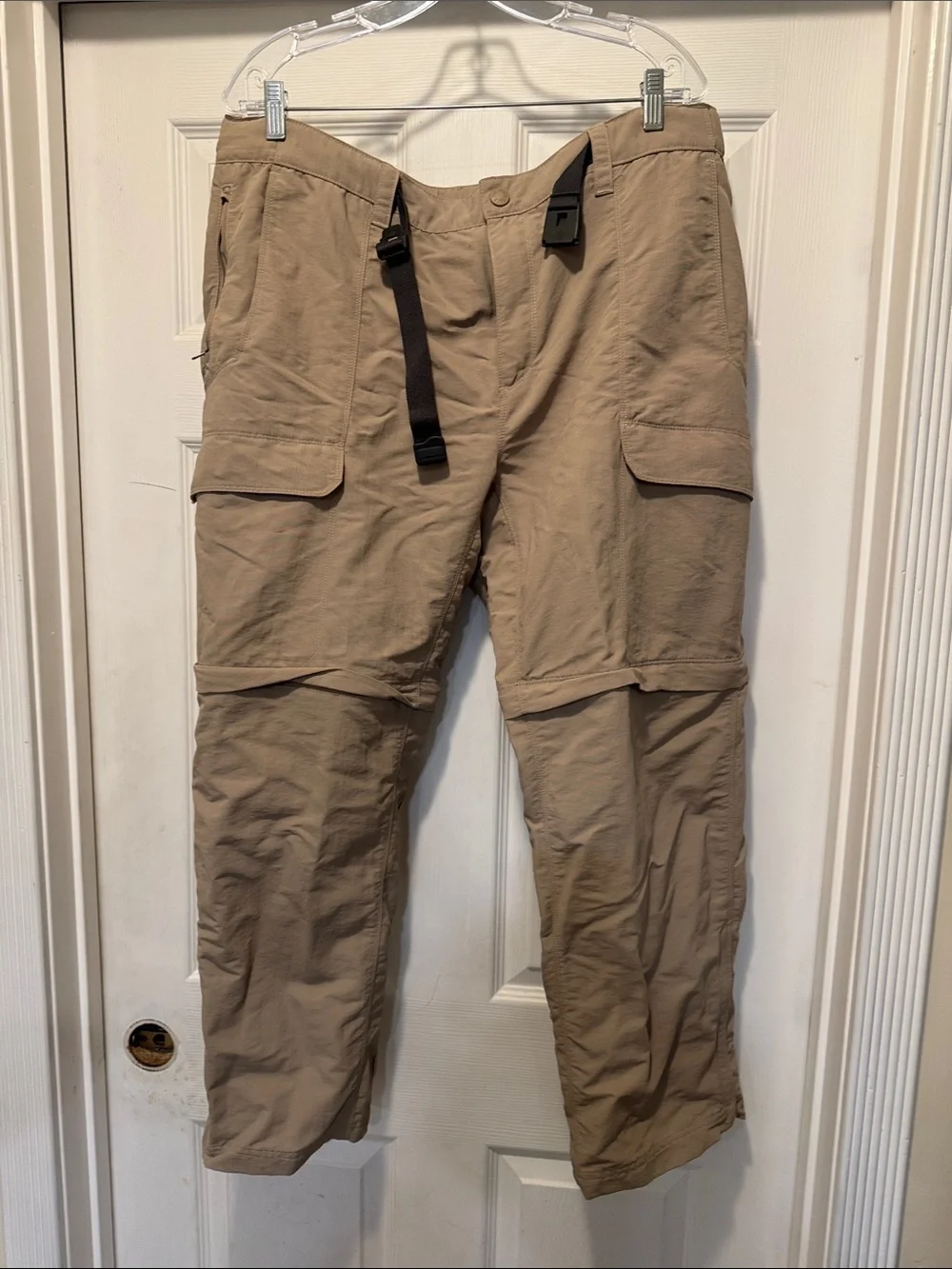 The North Face Men's Zip-Off Cargo Pants in Khaki